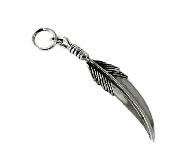 Pendant Silver Feather