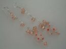 Earring Silver Heart Drop