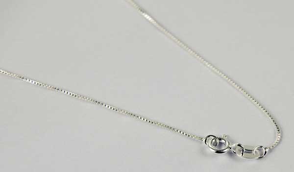 Silver Chain Box 20 Inch