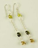 Silver Earring Triple Circles