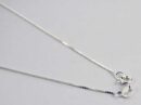 Chain Silver Box Style 18 Inch