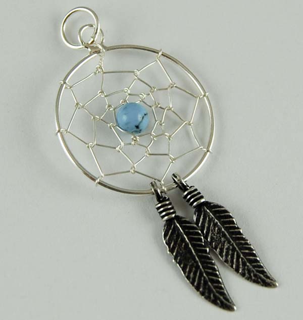 Pendant Silver Dream Catcher
