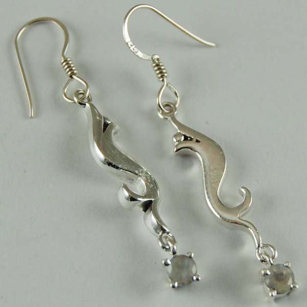 Earring Moonstone