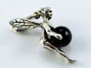 Pendant Silver Onyx Stone