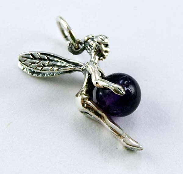 Pendant Silver Fairy 21mm