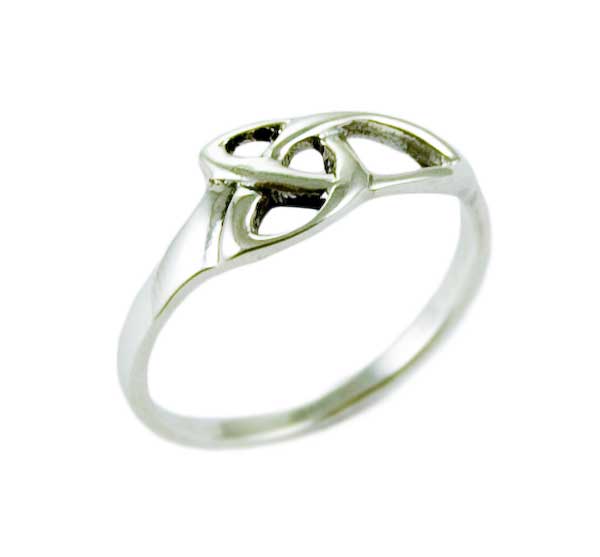 Silver Ring Celtic Trinity