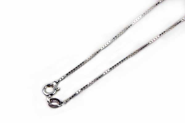 Silver Chain Box 16 Inch
