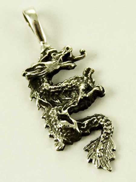 Pendant Silver Dragon L3cm