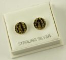 Silver Earring Stud Heart 8mm