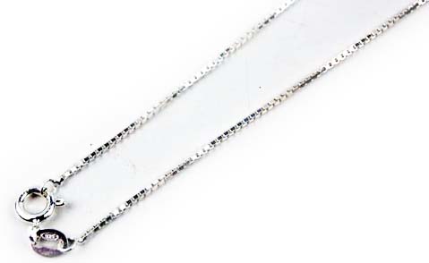 Silver Chain Box 20 Inch