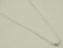 Chain Silver Curb 16 Inch