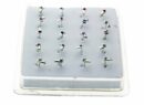Nose Stud Silver Dolphin 20pcs