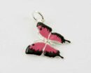 Pendant Silver Butterfly Pink