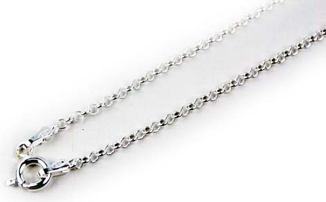 Silver Chain Belcher 20 Inch