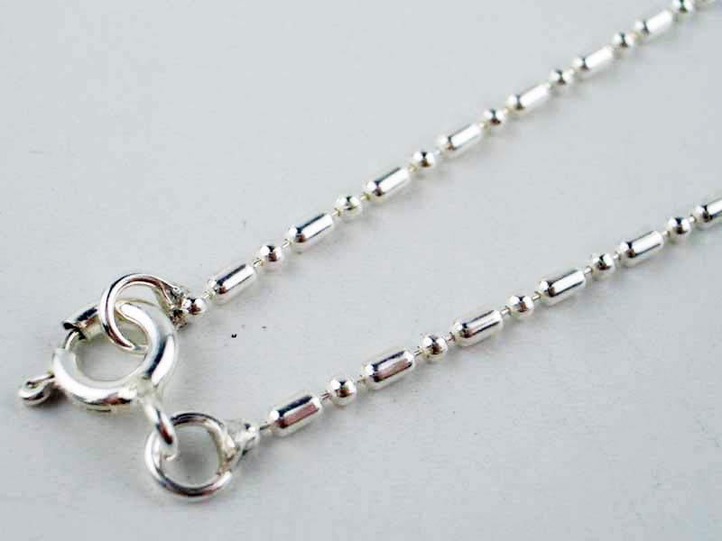 Silver Chain Tubes 20 Inch