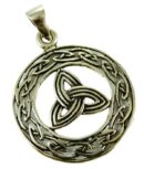 Pendant Silver Celtic Trinity L4cm