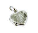 Pendant Silver Locket Heart