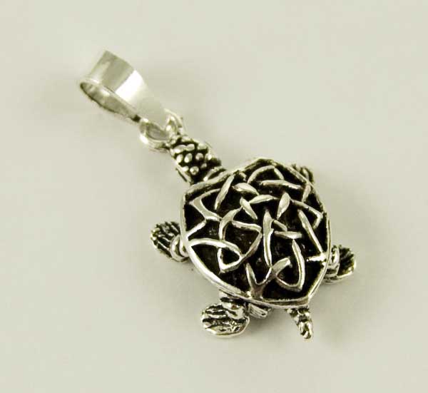 Pendant Silver Tortoise
