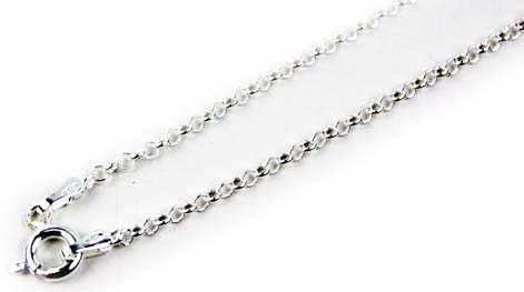 Silver Chain Belcher 22 Inch
