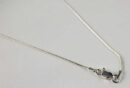 Silver Chain Snake 20 Inch