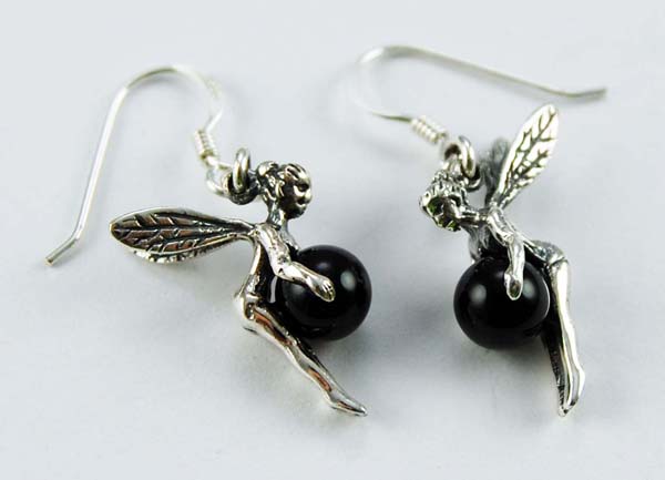 Earring Silver Fairy