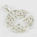 Pendant Silver Celtic Circle 31mm