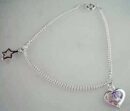 Bracelet Silver Stone Heart