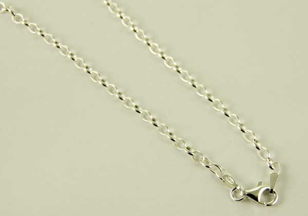 Chain Silver Belcher 20 Inch