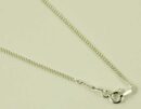 Chain Silver Curb 18 Inch