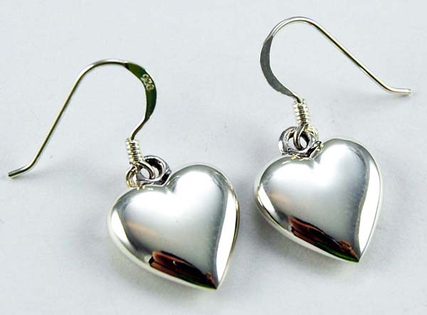 Earring Heart 14mm