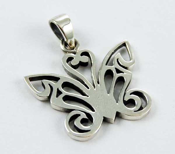 Pendant Silver Butterfly