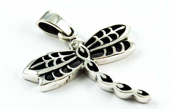 Pendant Silver Dragonfly