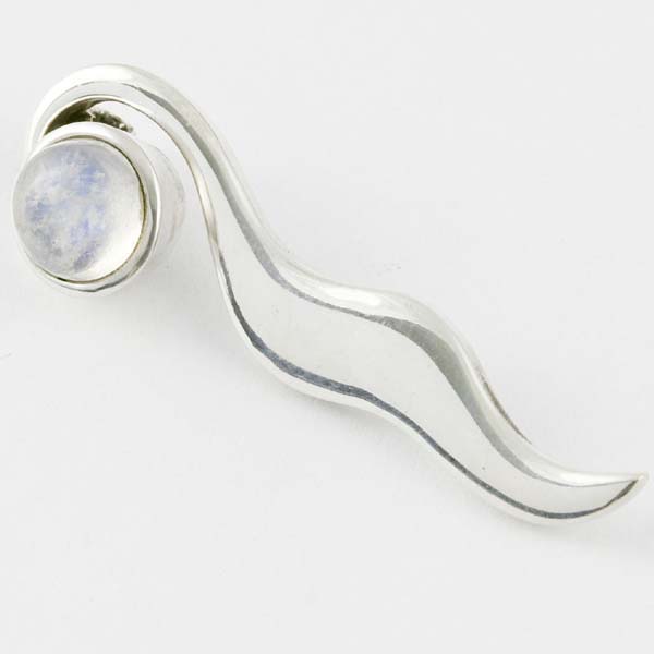 Pendant Silver Stone Clear