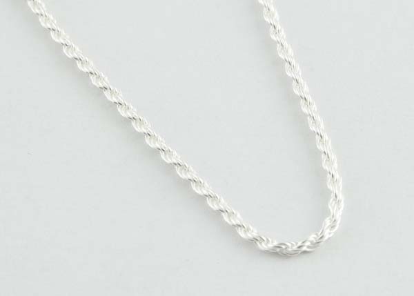 Silver Chain Rope 24 Inch