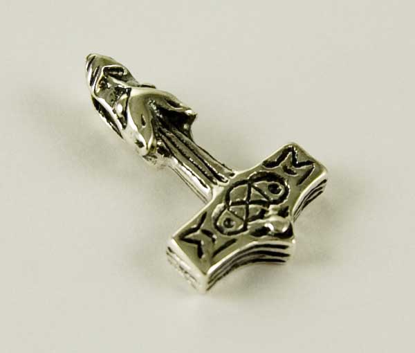Pendant Silver Thor Tiger Head
