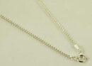 Chain Silver Curb 18 Inch