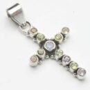 Pendant Silver Stone 37mm