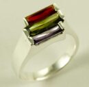 Silver Ring Multi Colour