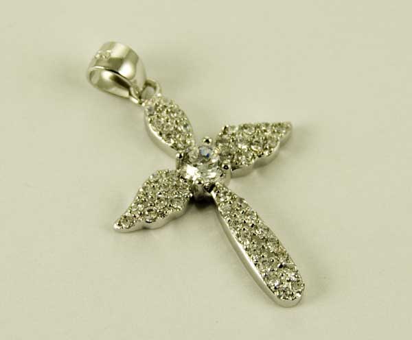 Pendant Silver Cross H2cm