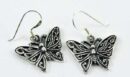 Earring Silver Butterfly