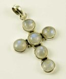 Silver Pendant Cross Shape