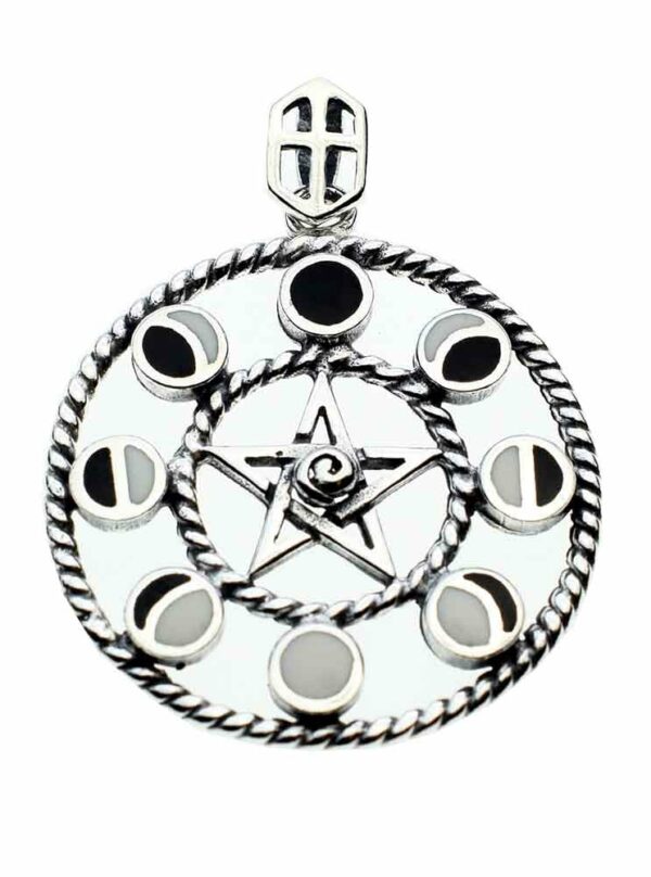 Pendant Silver Moon And Star