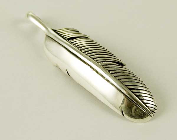 Pendant Silver Feather