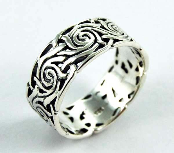 Ring Silver Celtic Band