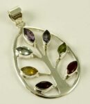 Silver Pendant Chakra L5cm