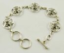 Bracelet Silver Pentagram