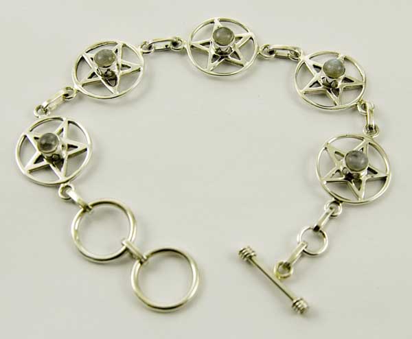 Bracelet Silver Pentagram