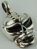 Pendant Silver Demon Face