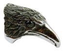 Ring Eagle With Stone Eyes