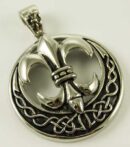 Pendant Fleur De Lis Symbol